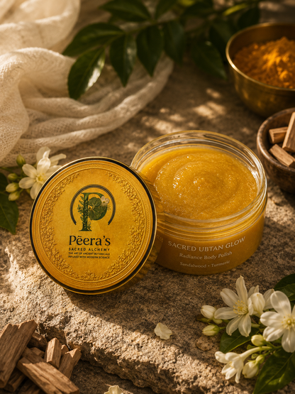 Sacred Ubtan Glow – Radiance Body Polish