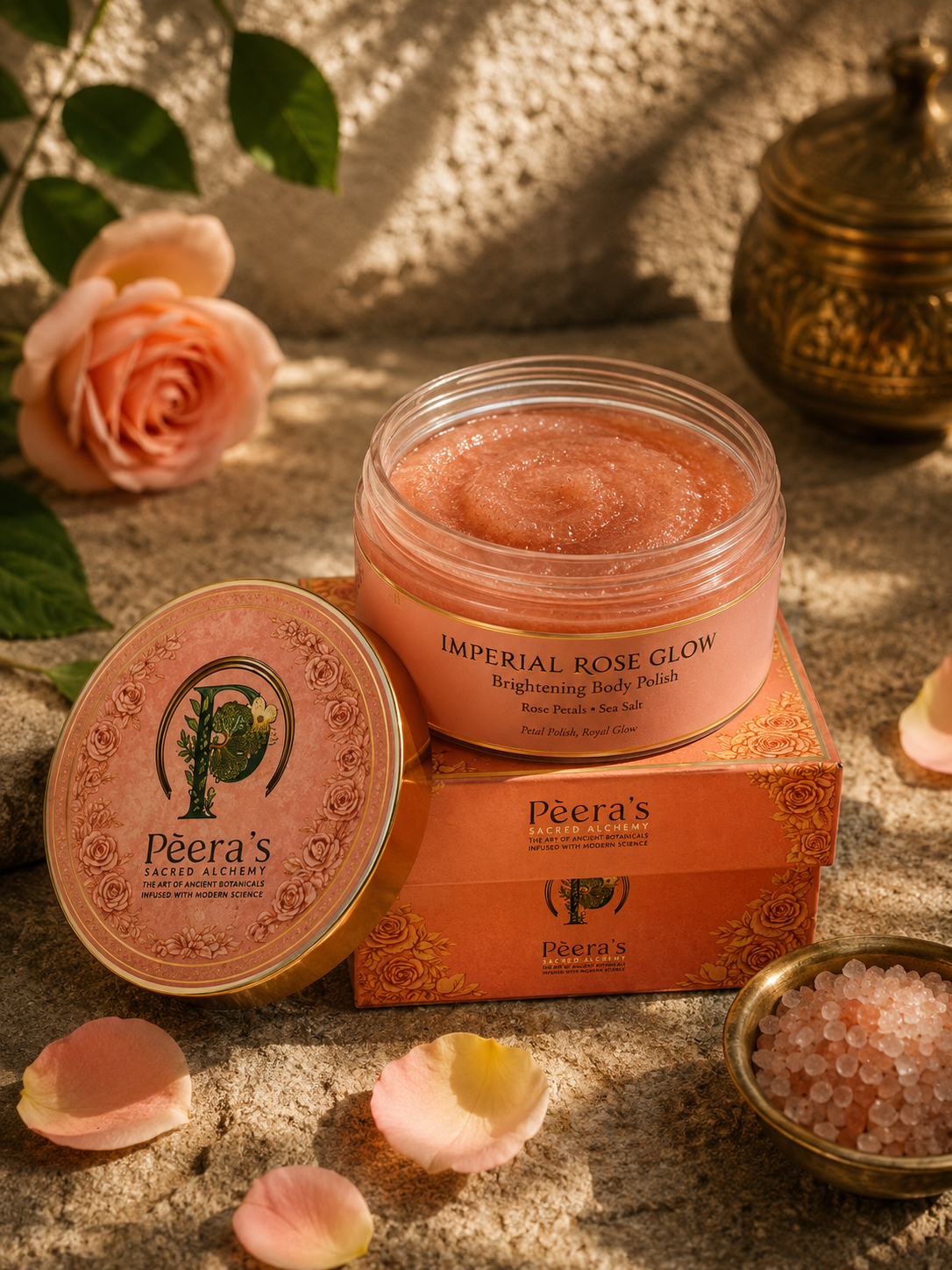 Imperial Rose Glow – Brightening Body Polish
