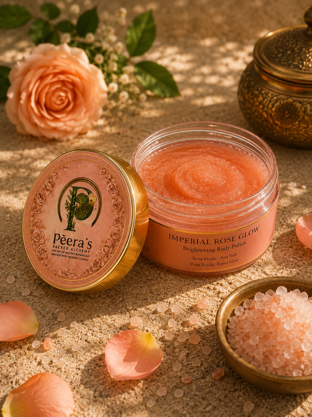 Imperial Rose Glow – Brightening Body Polish