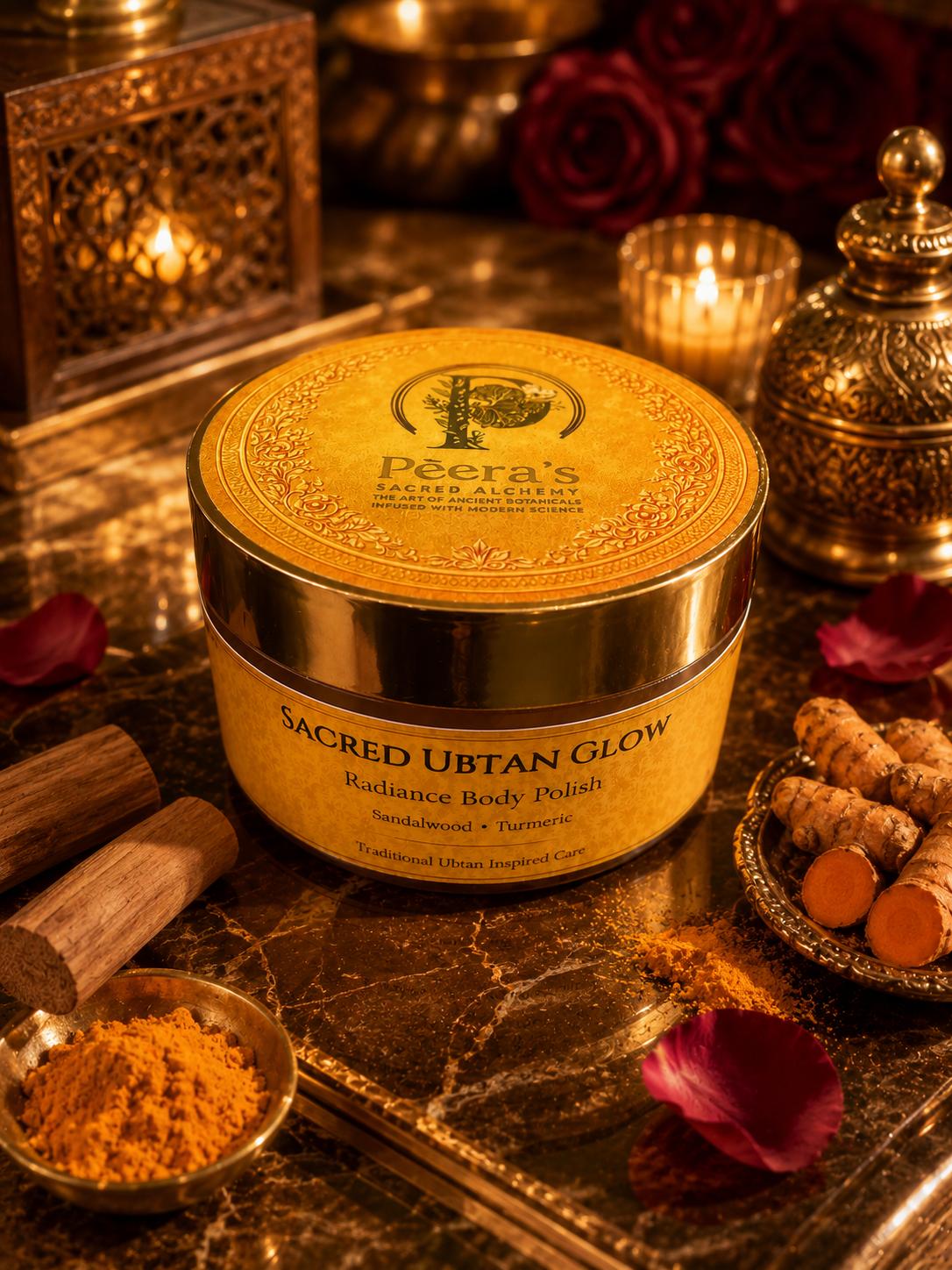 Sacred Ubtan Glow – Radiance Body Polish